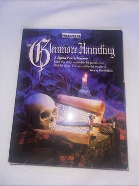 The Glenmore Haunting Jigsaw Puzzle Mystery - Purple